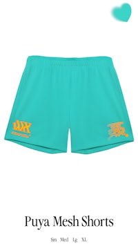 puya mesh shorts